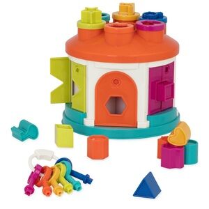 Battat Colorful Shape Sorting Toy House